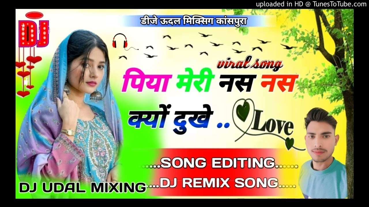 Nas Nas Kyun Dukhei | Dj Remix 💖 Haryanvi Dance 🤗 Piya Meri Nas Nas Kyun Dookhei 💓 Dj Udal Mixing