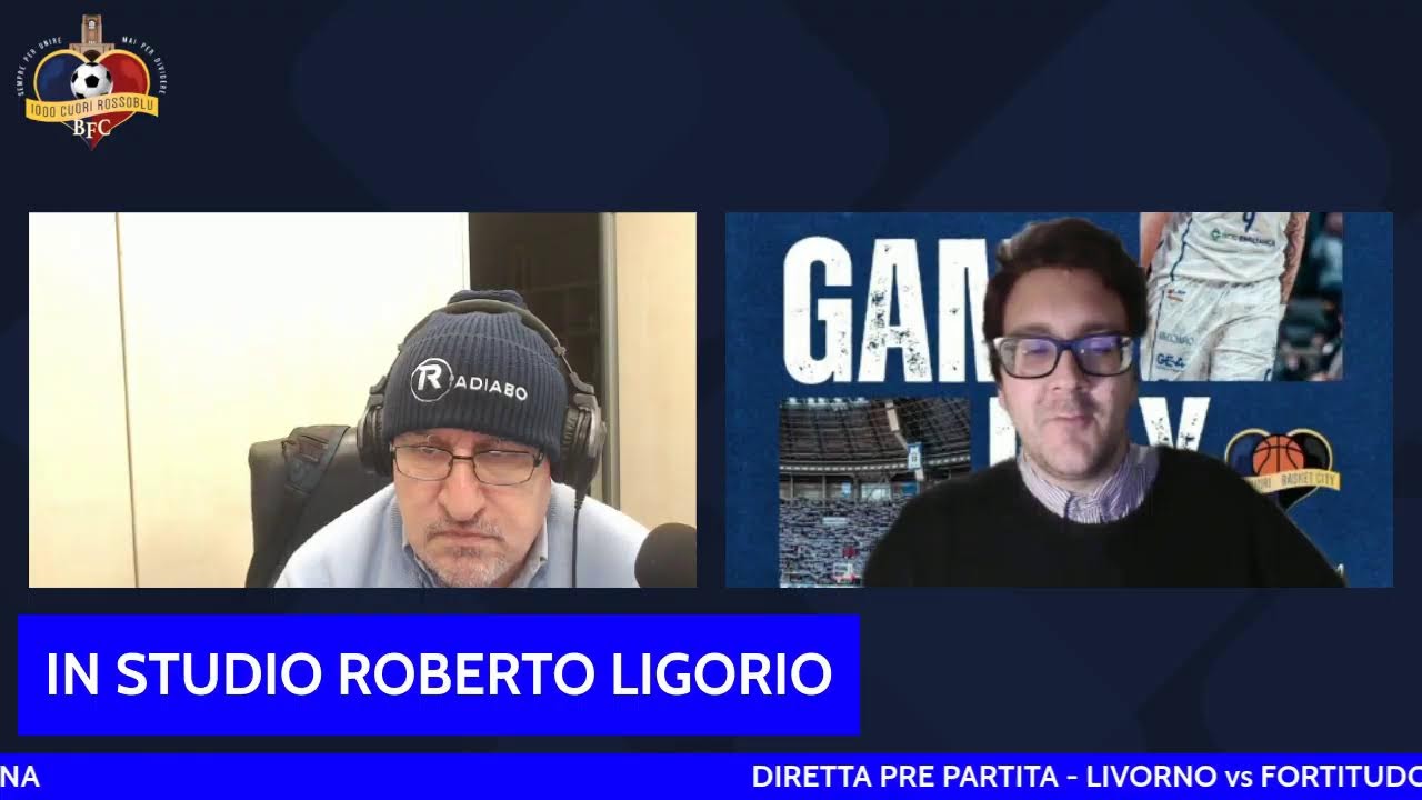 DIRETTA PRE PARTITA - LIVORNO vs FORTITUDO BOLOGNA
