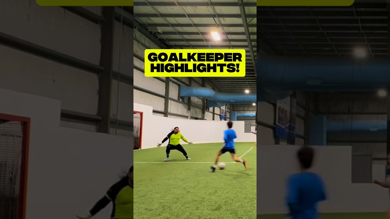 Indoor Soccer Semi Finals! #soccer #soccerposition goalkeeper