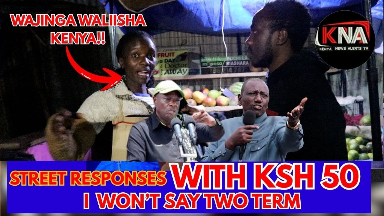A WOMAN CONFIRMS HOW HOSTILE STREETS ARE. GROUND NI KUGUMU