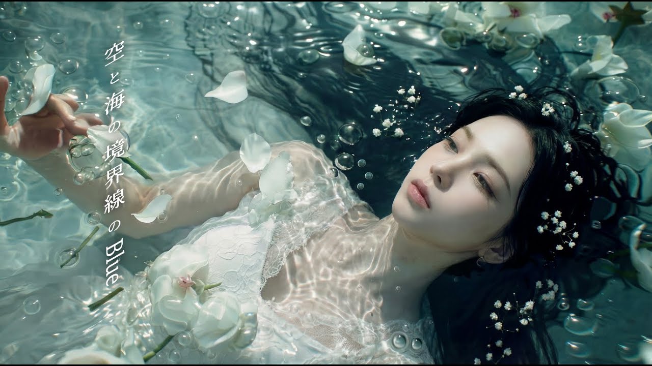 紗奈「空と海の境界線のBlue」Music Video