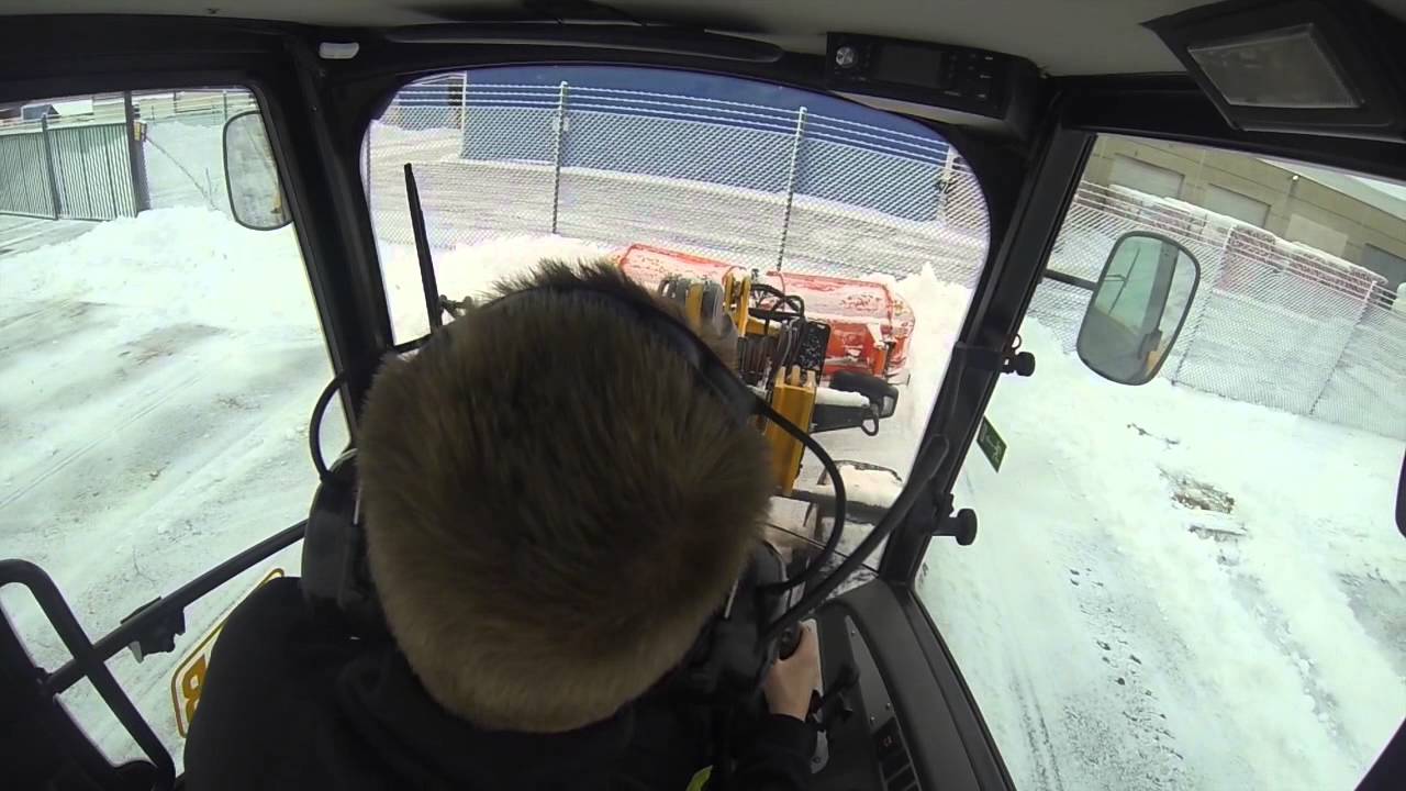 Jcb 406 Snowploughing Part 1