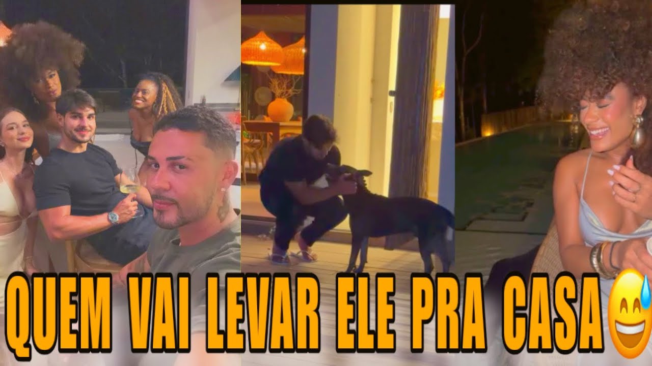 CARLINHOS MAIA QUER SABER COM QUEM VAI FICAR COM A VISITA INESPERADA DA NOITE🤭😅😂