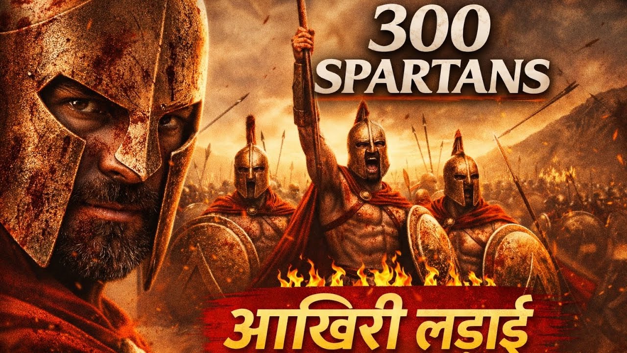 300 Spartans vs लाखों सैनिक | इतिहास की सबसे महान कुर्बानी | VM STORIES 