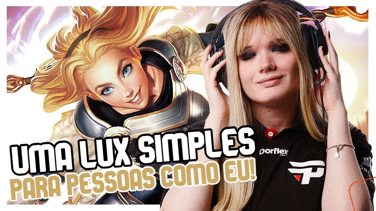 LOL: TÁ LIBERADO STOMPAR DE LUX DEFAULT?! | Sabrinoca
