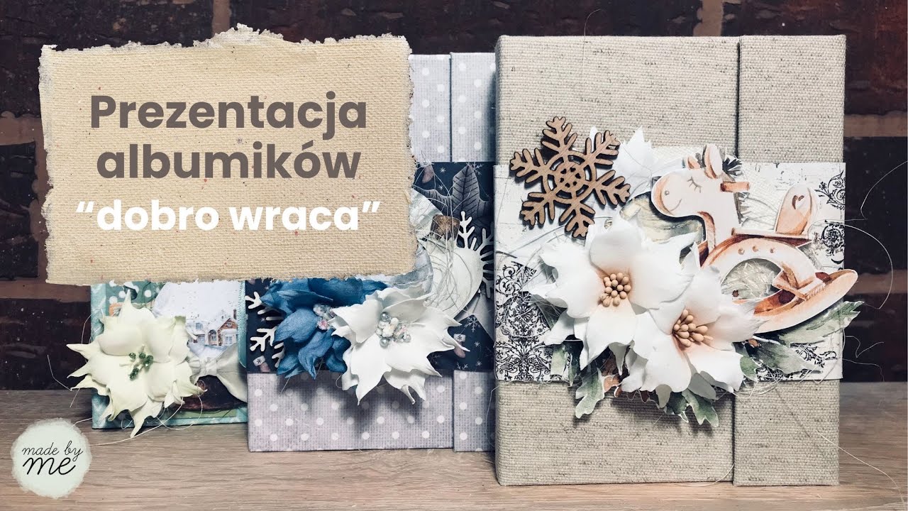 Czy RĘKODZIEŁEM MOŻNA POMAGAĆ? Nietypowa prezentacja 3 małych albumików