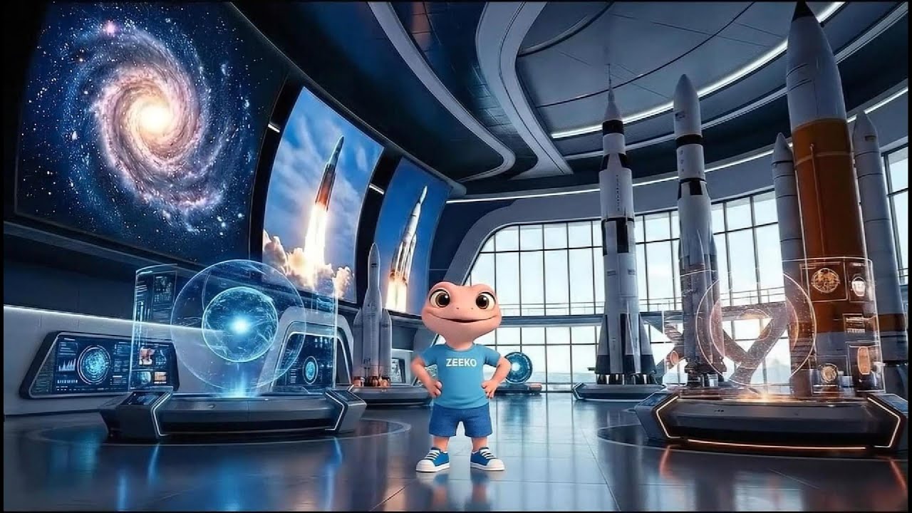 Zeeko Logs In at the Space Station