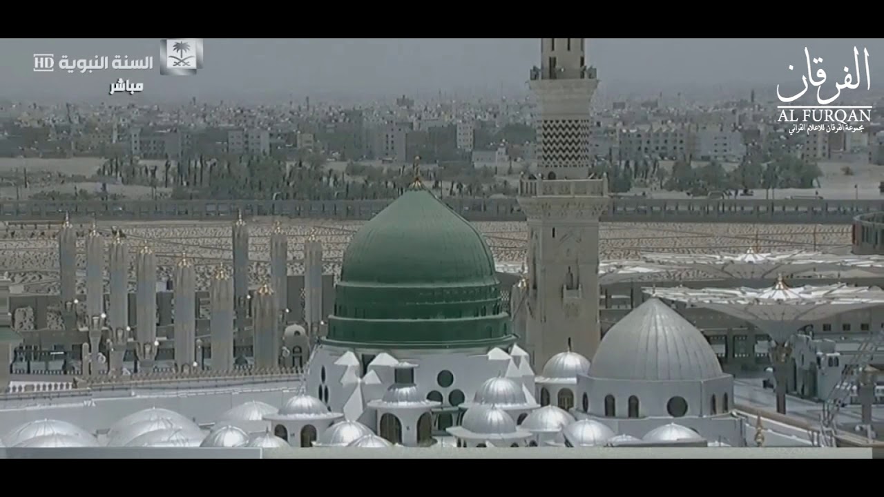المؤذن: مهدي بري يبدع في أذان الظهر من رحاب المسجد النبوي الشريف ١٤٤١/٩/٢٠هـ