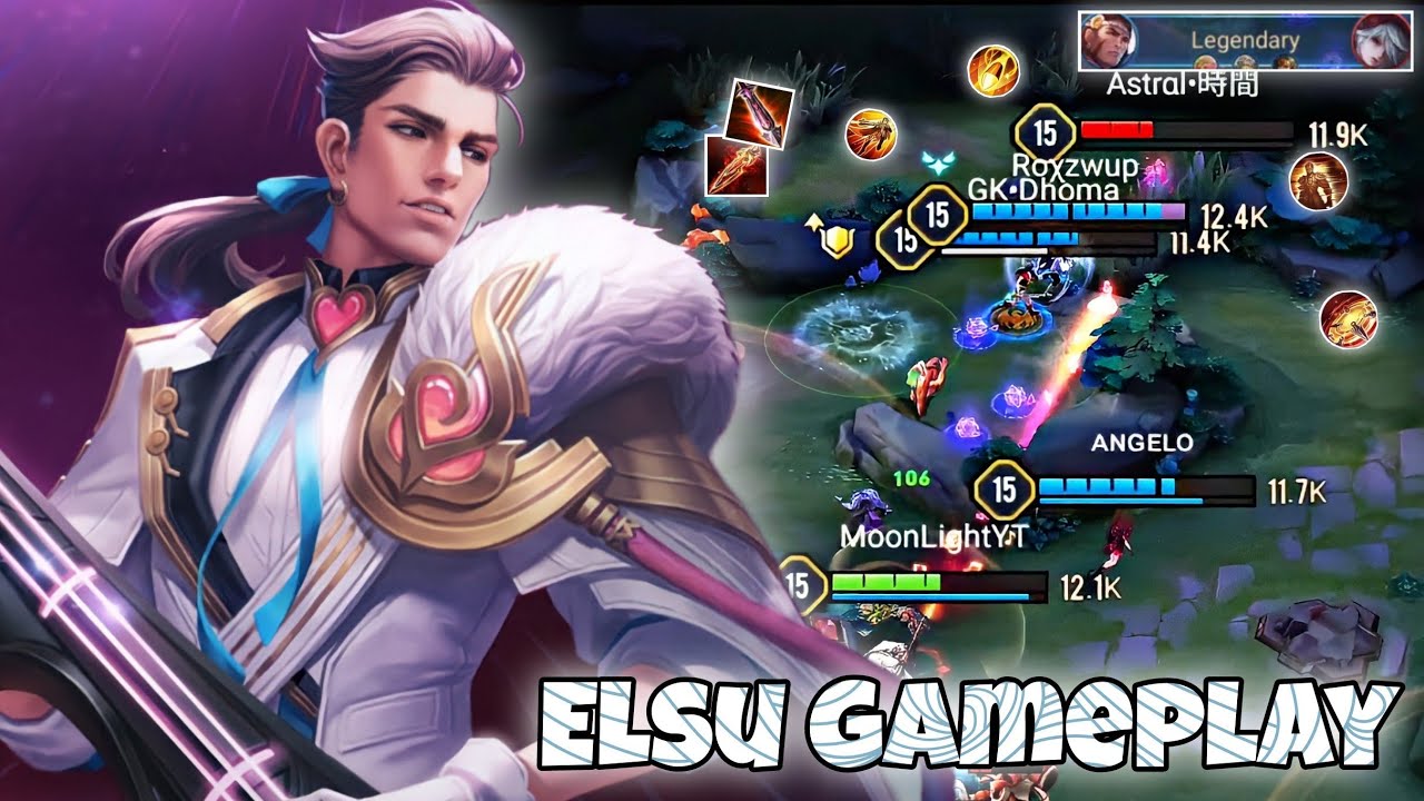 Elsu Dragon Lane Pro Gameplay | High Rank Best Sniper | Arena of Valor | Li&ecirc;n Qu&acirc;n mobile | CoT