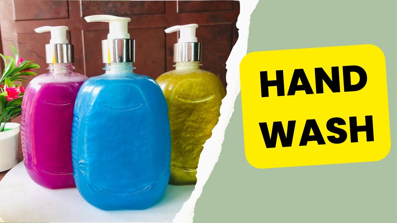 How to make hand wash | liquid handwash