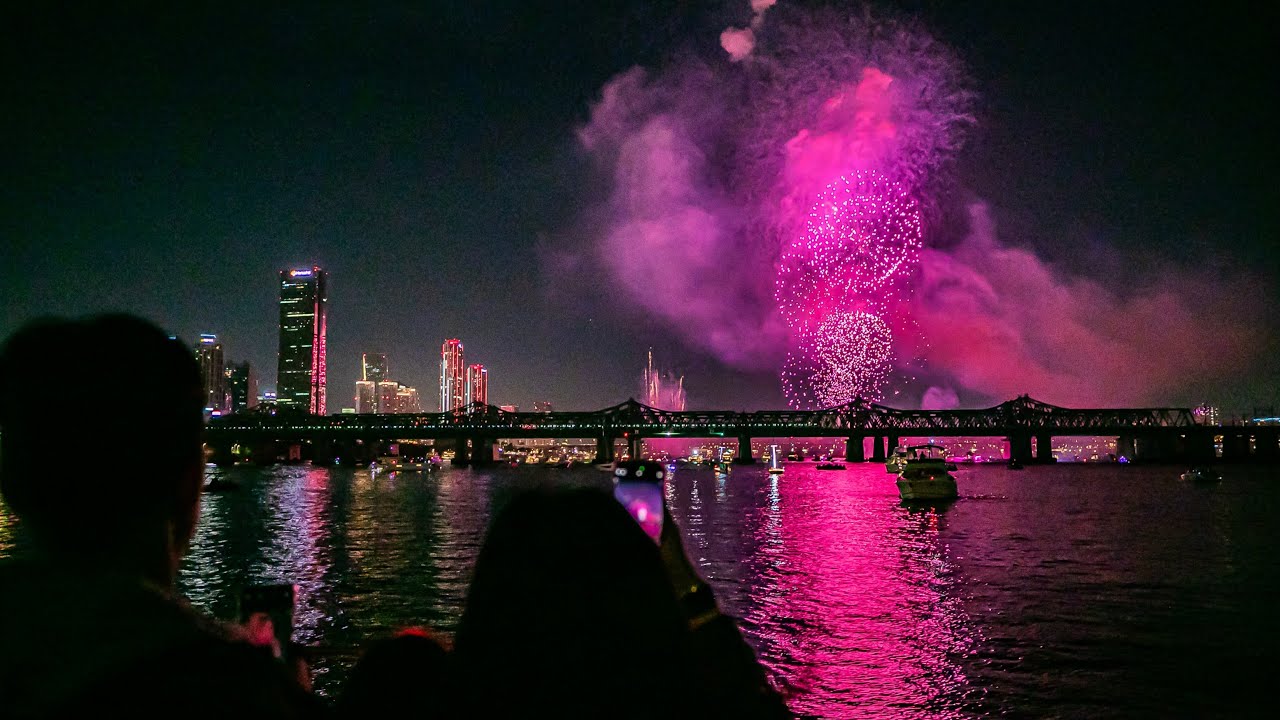 Lamborghini Seoul선상 불꽃 축제