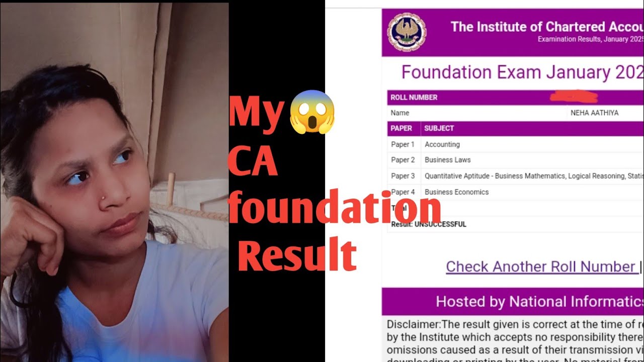 CA foundation exam result jan 2025🔥#dailyvlog