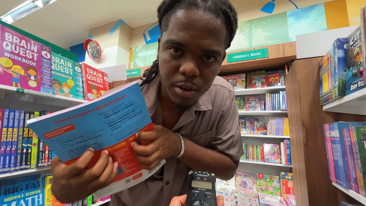 ASMR in public (library)