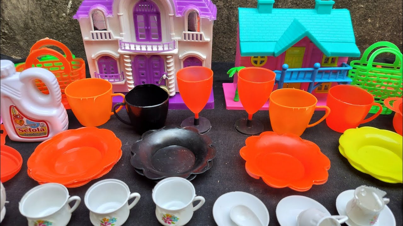 Basic Kitchen Toy Set Play | Fun Toys for Kids | Kids Toys Video