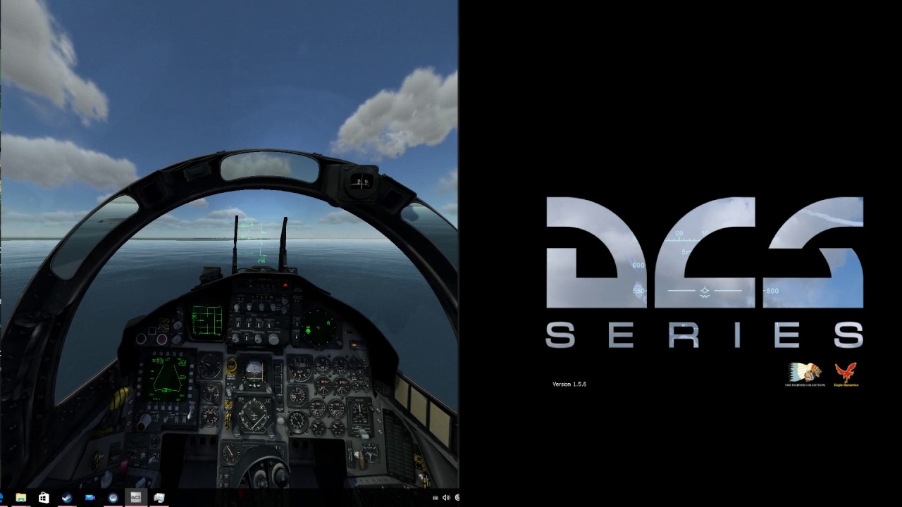 DCS HTC Vive virtual reality