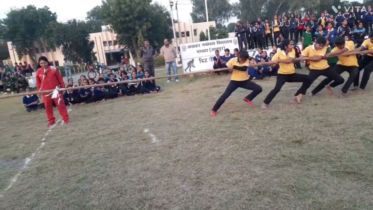 Celebrating Fit India School Week || JNV Jaipur | 🧘&zwj;♂️⛹️&zwj;♀️🏌️🤾|