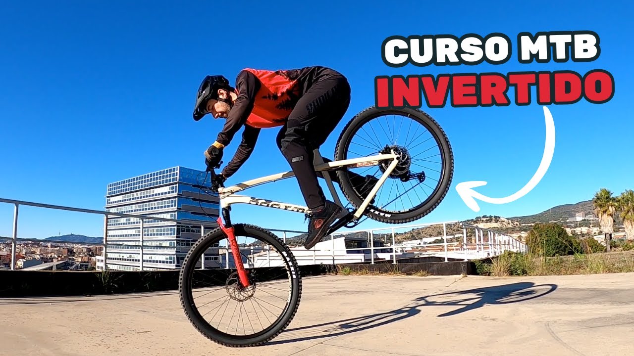 ¿Cómo hacer un INVERTIDO en Bicicleta? - paso a paso - Curso Técnica MTB - (Episodio 5/12)