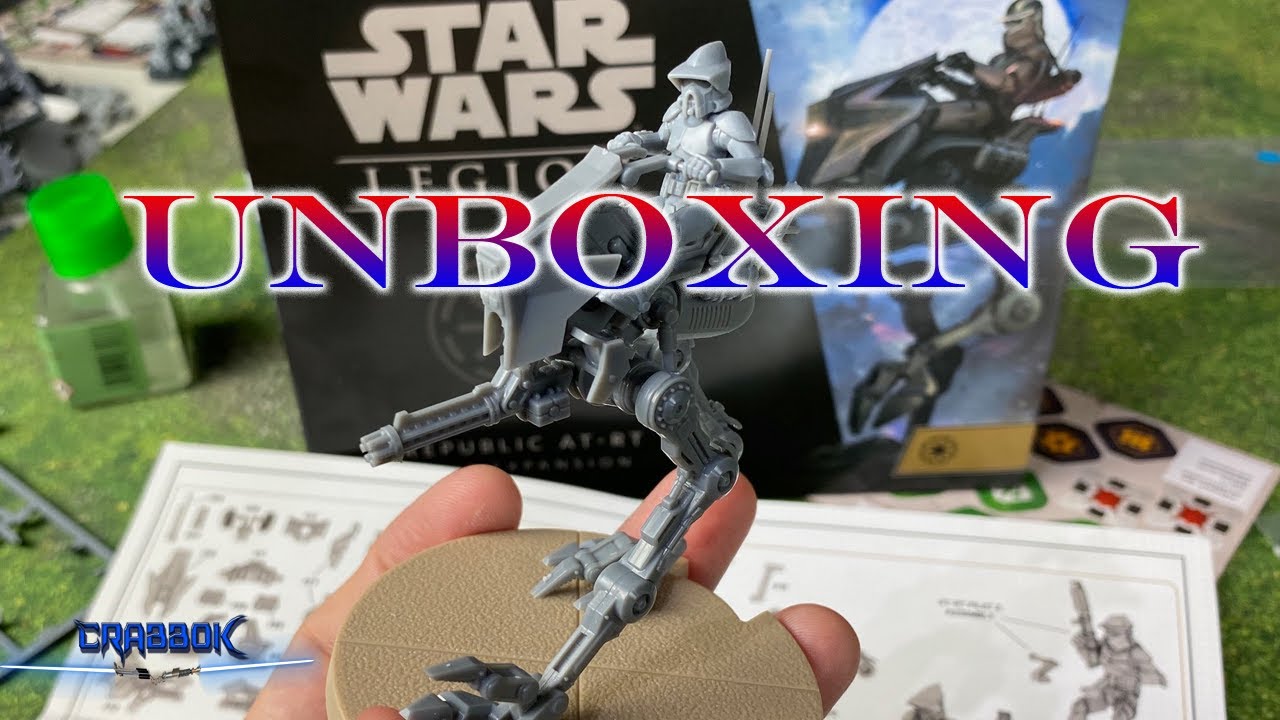Legion - Unboxing and Assembling the Republic AT-RT
