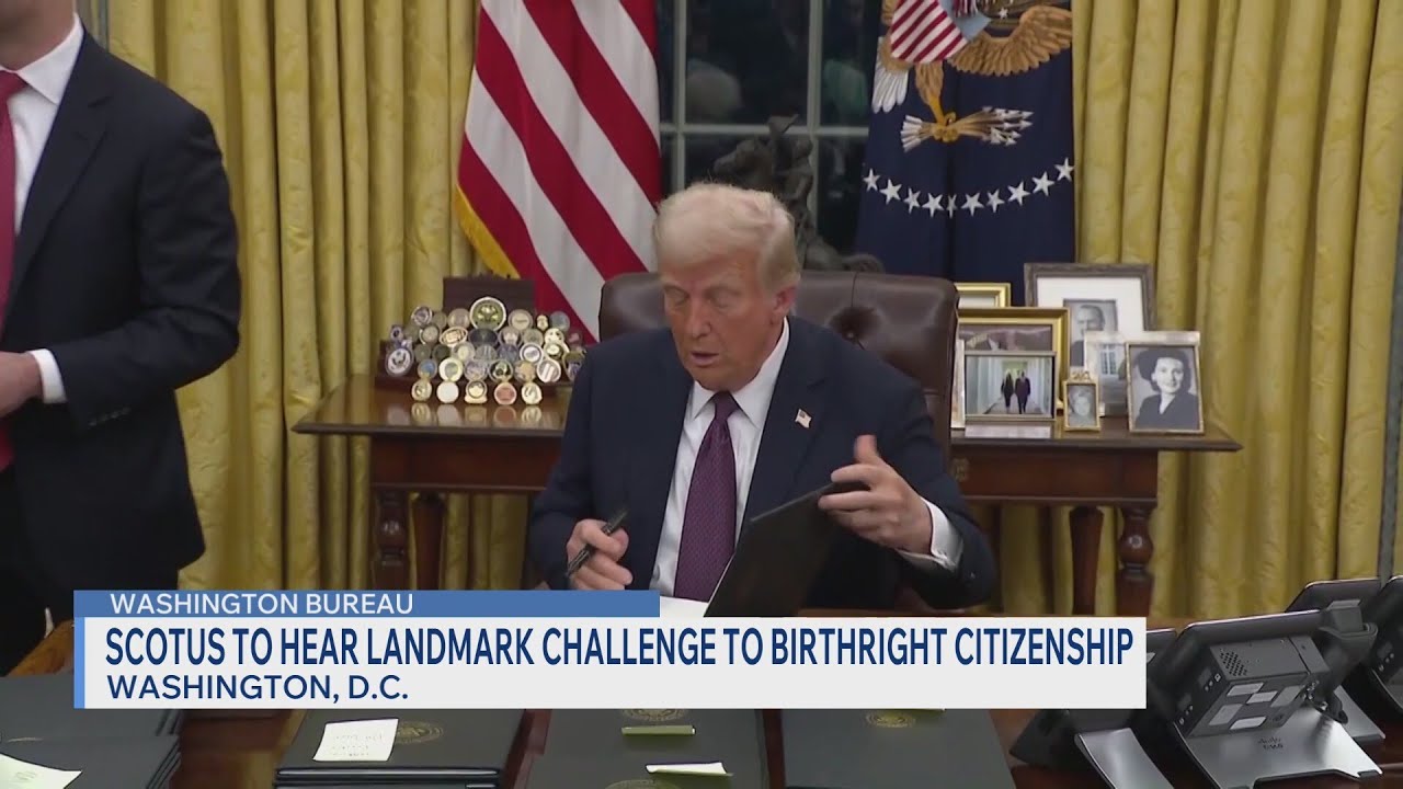 Указ Трампа о гражданстве по праву рождения находится на рассмотрении Верховного суда.