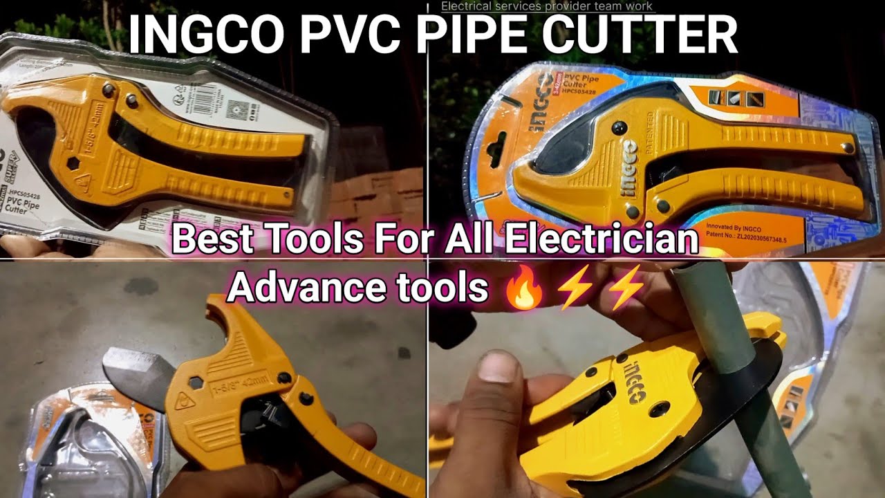 PVC pvc pipe cutter⚡ Ingco PVC pipe cutter ⚡🔥