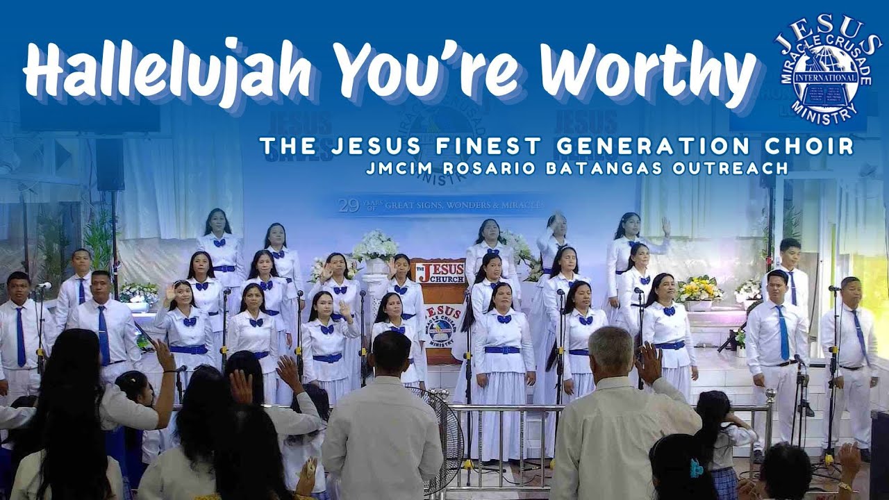 HALLELUJAH YOU'RE WORTHY | JMCIM ROSARIO BATANGAS | MARCH 08, 2026