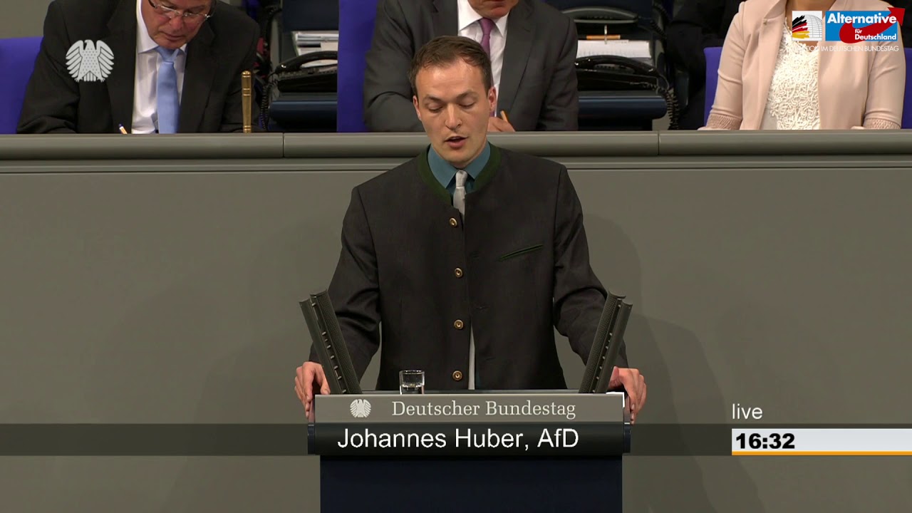 Schluss mit Selbstbedienung! - Johannes Huber - AfD-Fraktion im Bundestag