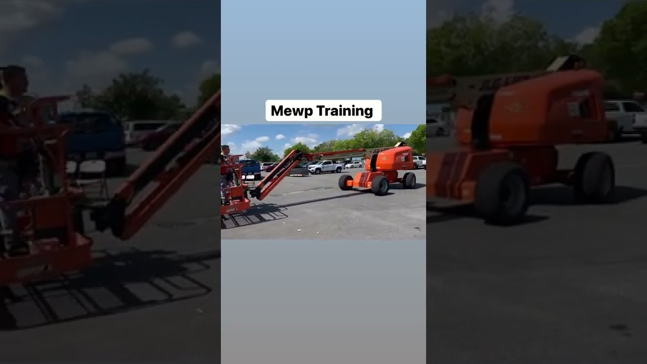 Mewp training. #training #osha #east2westsafetyplus #florida