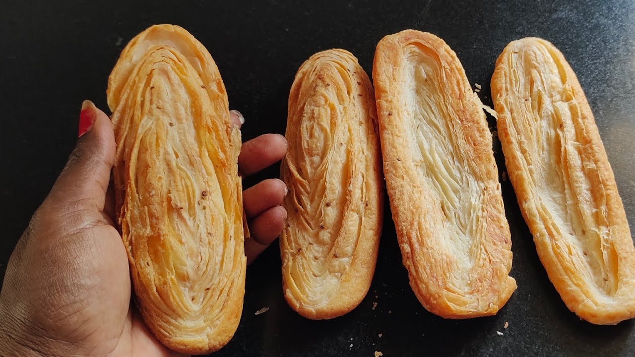 how to make kHari biscuits at home/khari fen and khari biscuits
