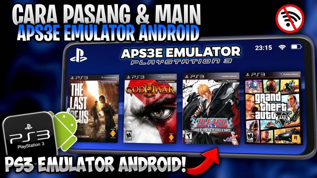 PS3 EMULATOR ANDROID! Cara Pasang APS3E Emulator Di HP ANDROID - Full Setup APS3E Emulator