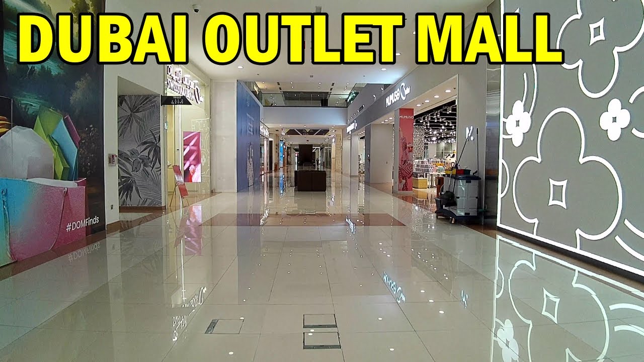 🇦🇪 Walking Inside Dubai Outlet Mall | Quiet Luxury Shopping POV (4K)