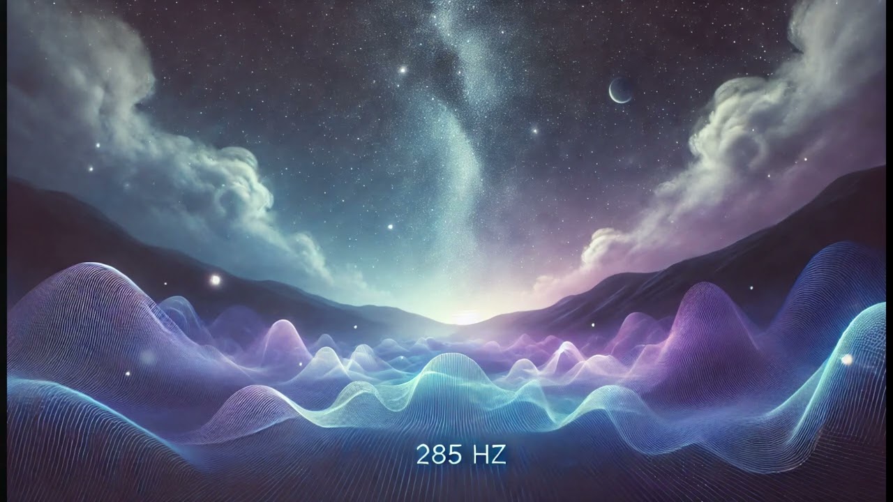Tiefschlaf-Musik 285 Hz &ndash; Heilsame Frequenz f&uuml;r k&ouml;rperliche Regeneration & inneren Frieden