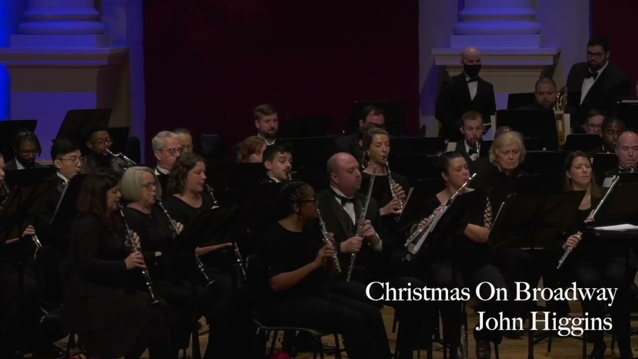 Christmas on Broadway by John Higgins