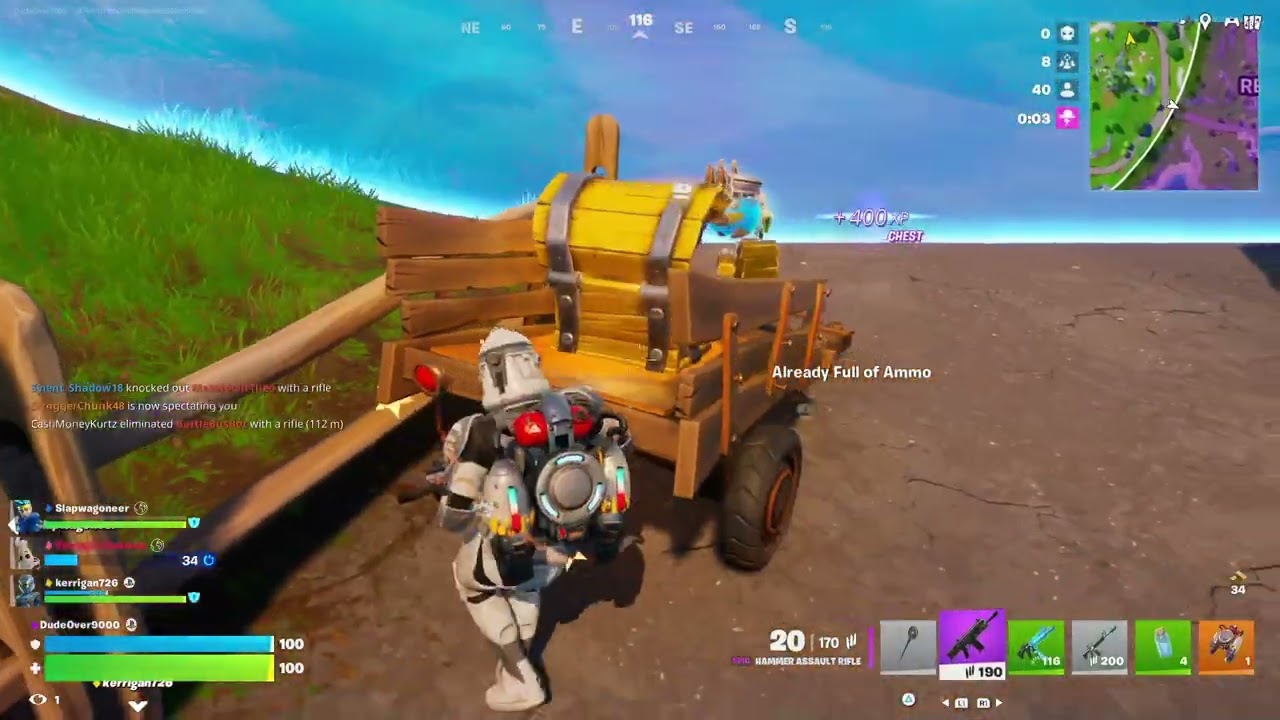 Fortnite Jet Pack Clone Trooper # 1 VICTORY ROYALE