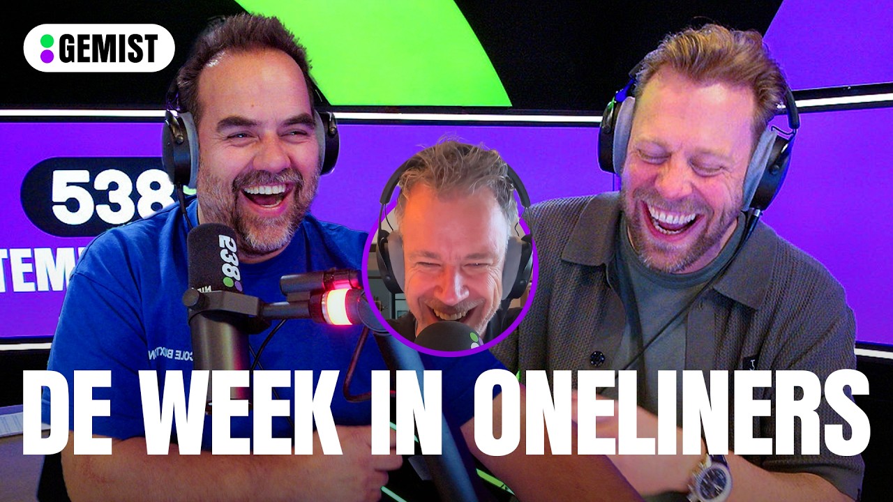 Rob Scheepers luidt het weekend in met De Week in Oneliners | 538 Gemist