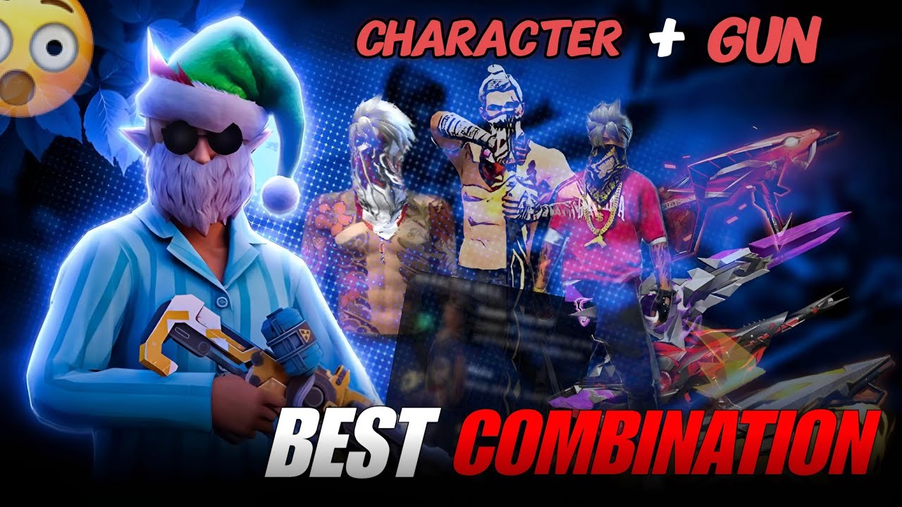 Free Fire Pro Players Ka Secret Gun + Character Combo 🤫🔥