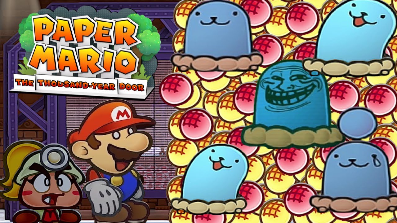 Paper Mario The Thousand-Year Door Remake - Five Whackas Boss Fight