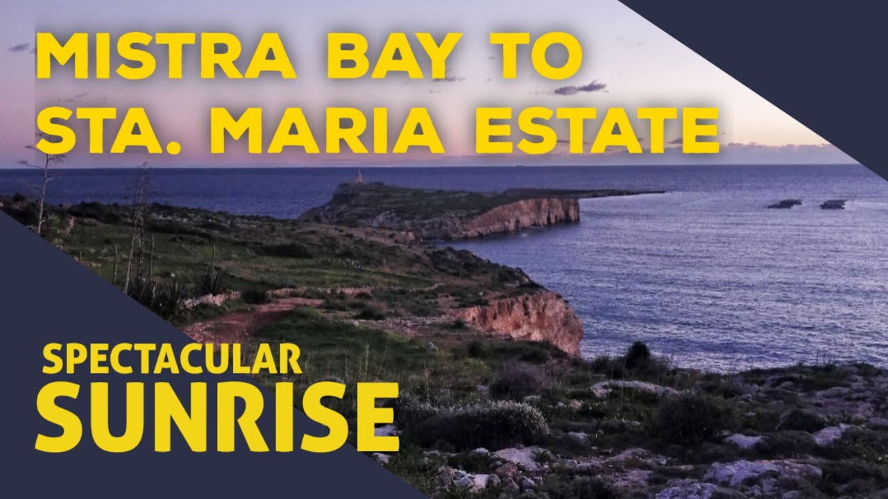 Mistra Bay to Sta. Maria Estate, Mellieħa Trekking