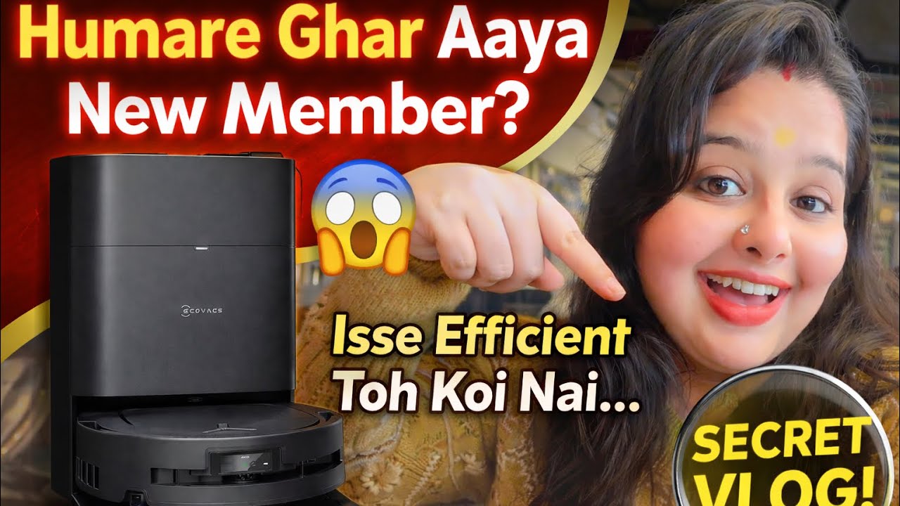 Is Self Cleaning Robot Se Ghar Chamkega ✨ | Honest Cleaning Robot Vlog