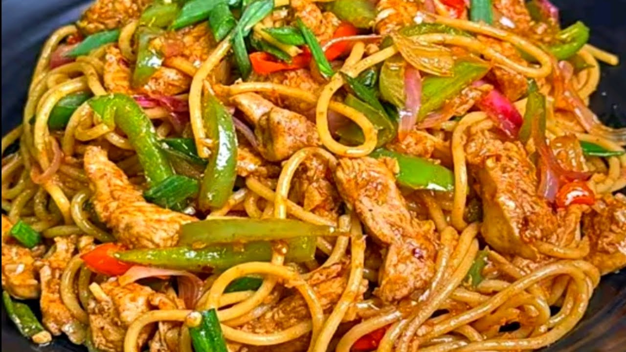 Chicken Chow mein Recpie||Chicken Noodles Recpie||Chicken Recpie||Easy Recipe