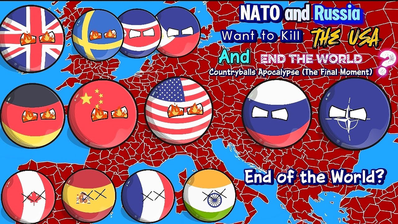 Таинственный убийца: война, которая может положить конец США | ЧАСТЬ 7 | Countryballs