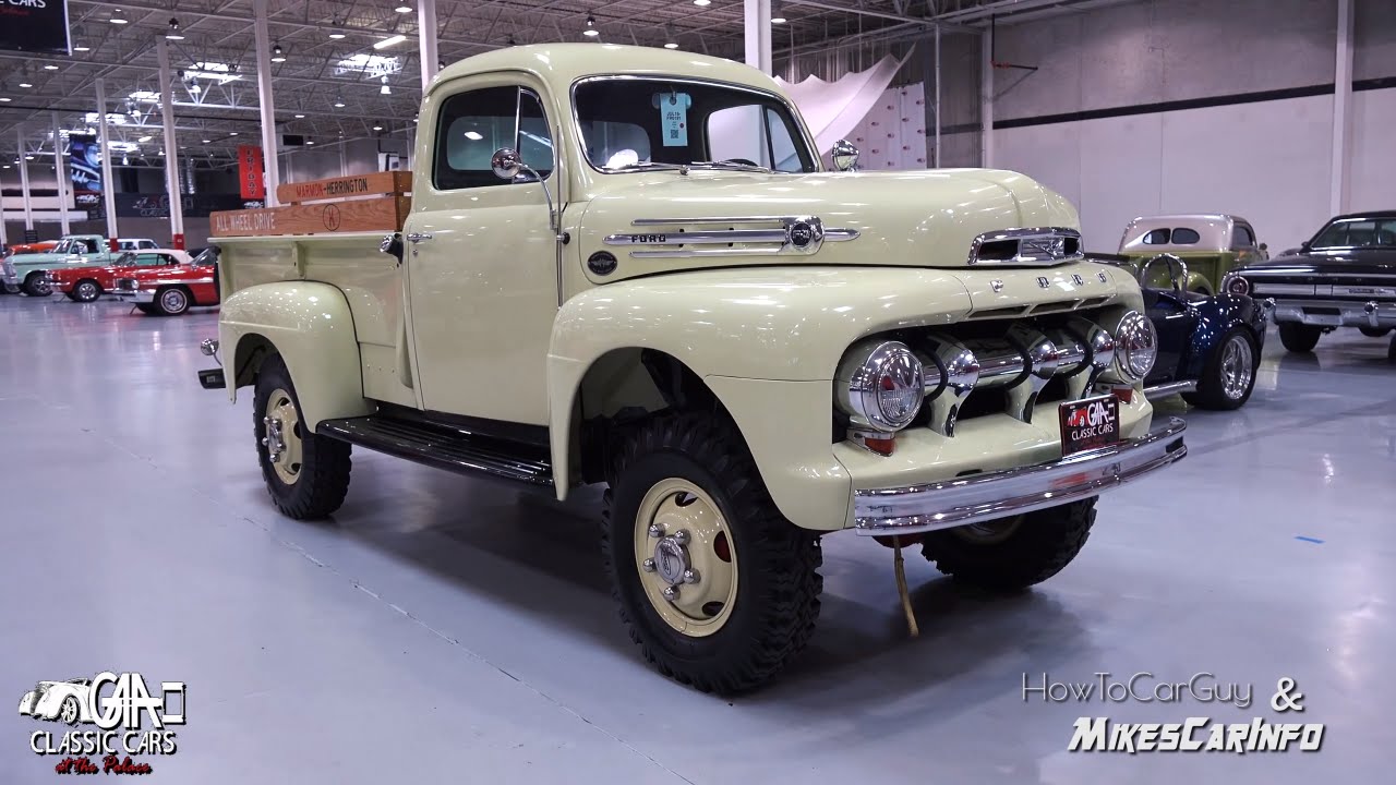 Обзор грузовика Ford F3 1952 года — Marmon-Herrington AWD