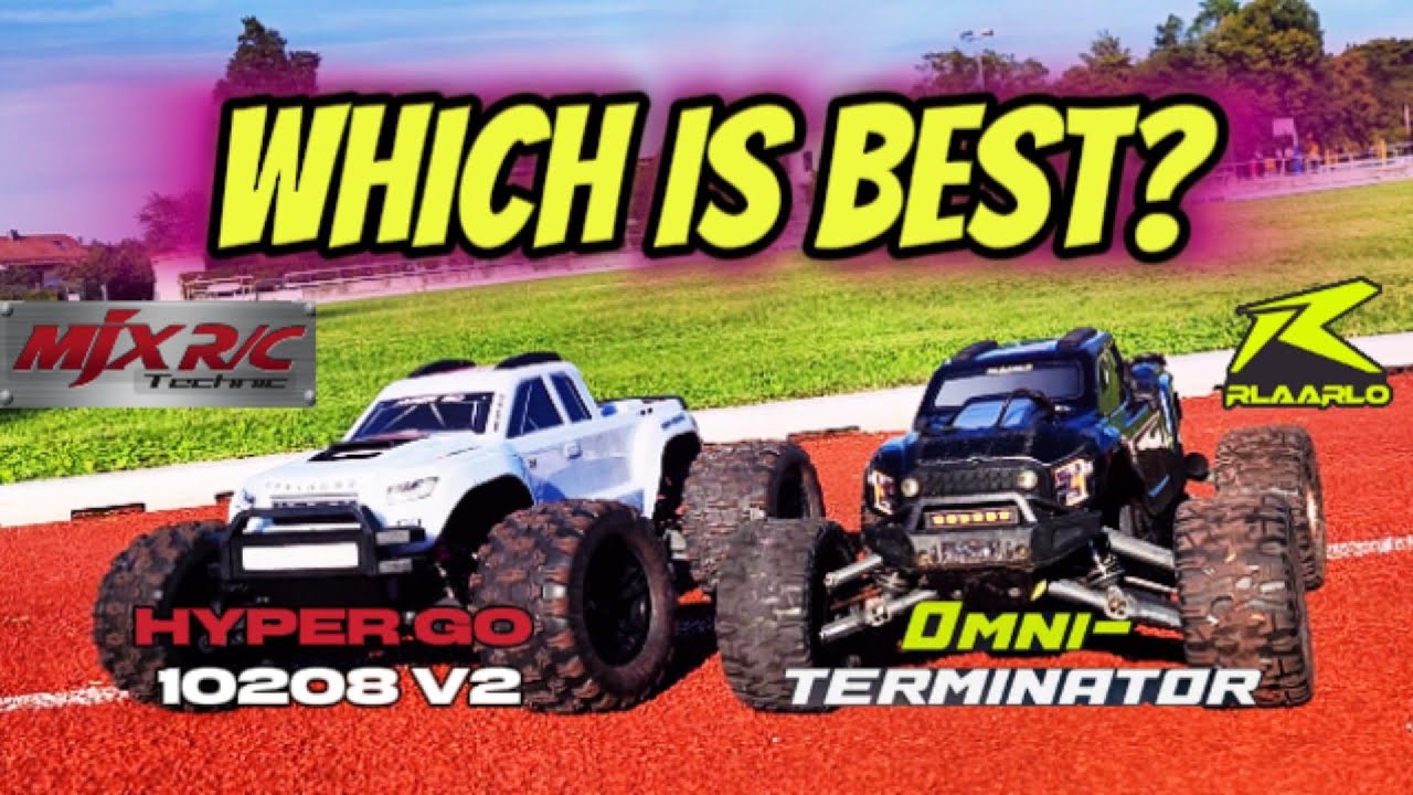 OMNI Terminator vs. HYPER GO 10208: THE BEASTS OF CHEAP RC CARS COLLIDE #rccar #rc