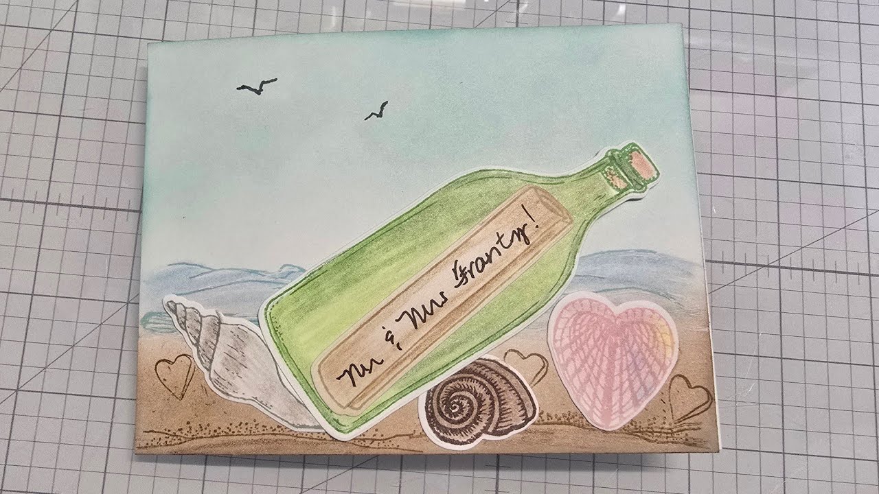 Gina K designs Message in a Bottle & Get the Gina K mini intri cut on sale