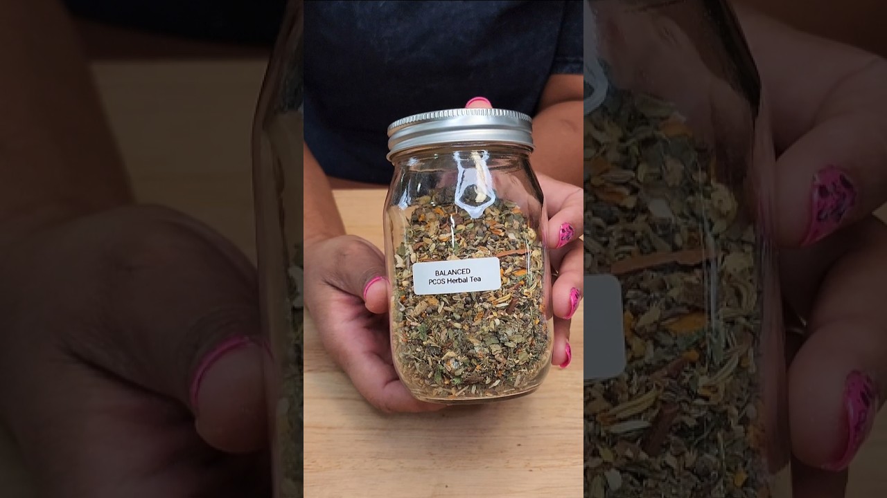 Natural Herbal Tea Blend for PCOS Balance Hormones & Heal Naturally #pcos