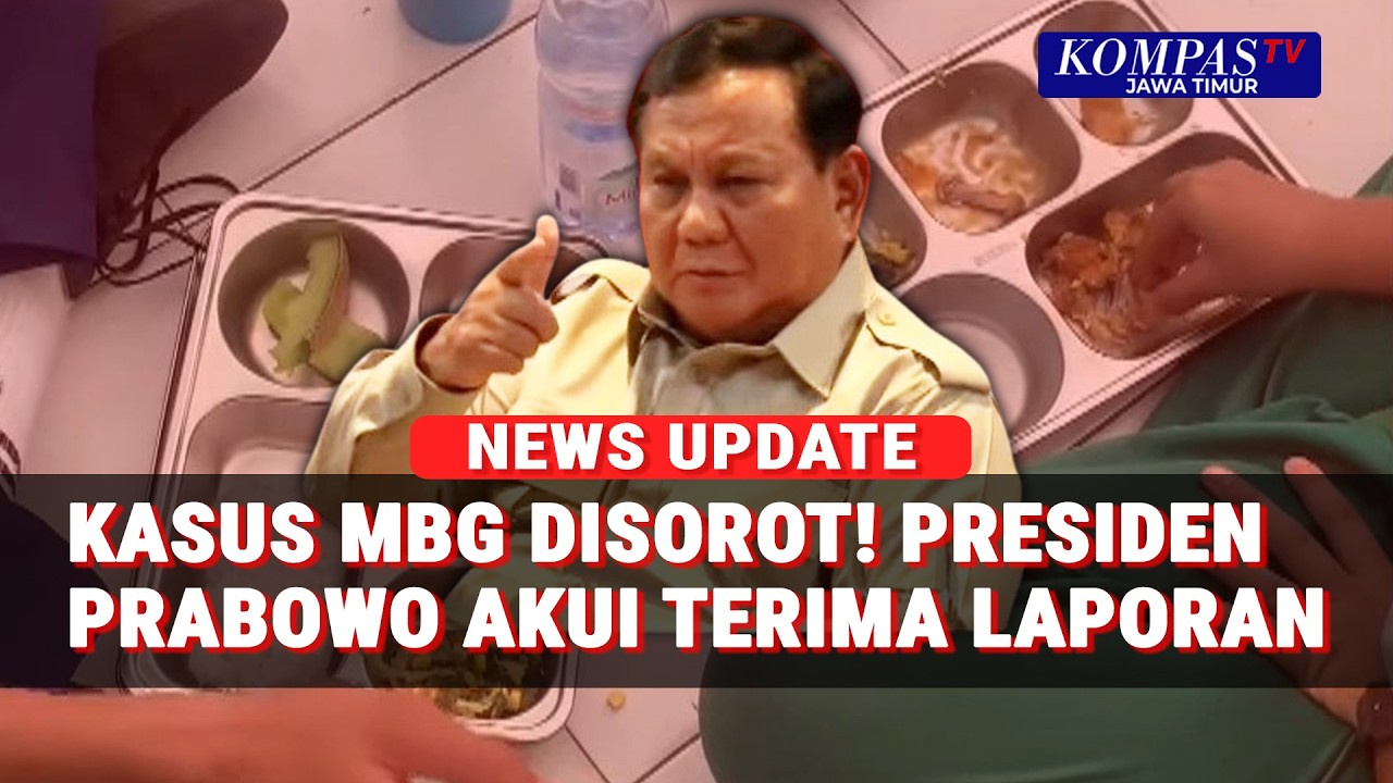 Presiden Prabowo Buka Suara Soal MBG, Akui Terima Seluruh Laporan & 1.030 SPPG Disuspend BGN!