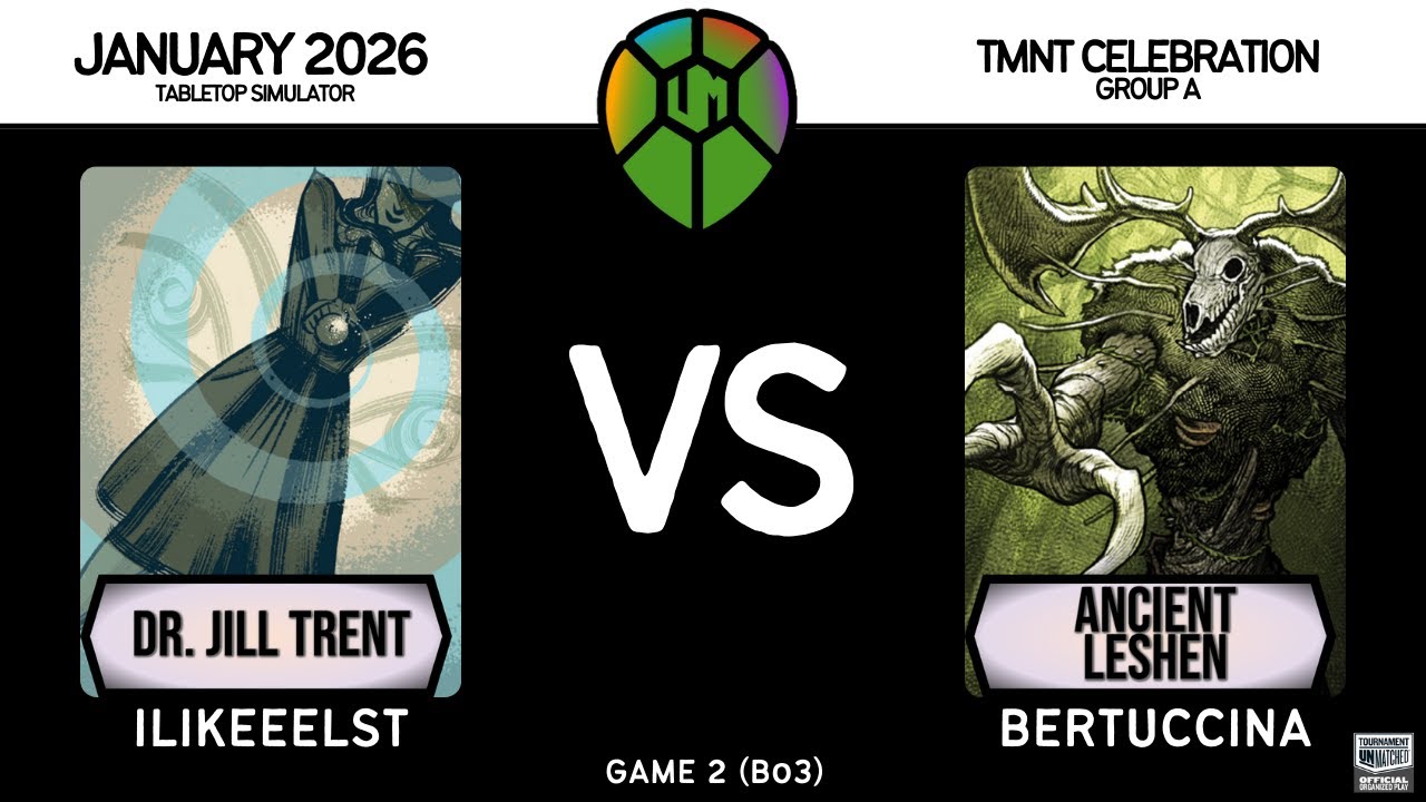 Jill Trent (Ilikeeelst) vs Leshen (Bertuccina) │ Restoration Games  - TMNT Celebration │ Game 2
