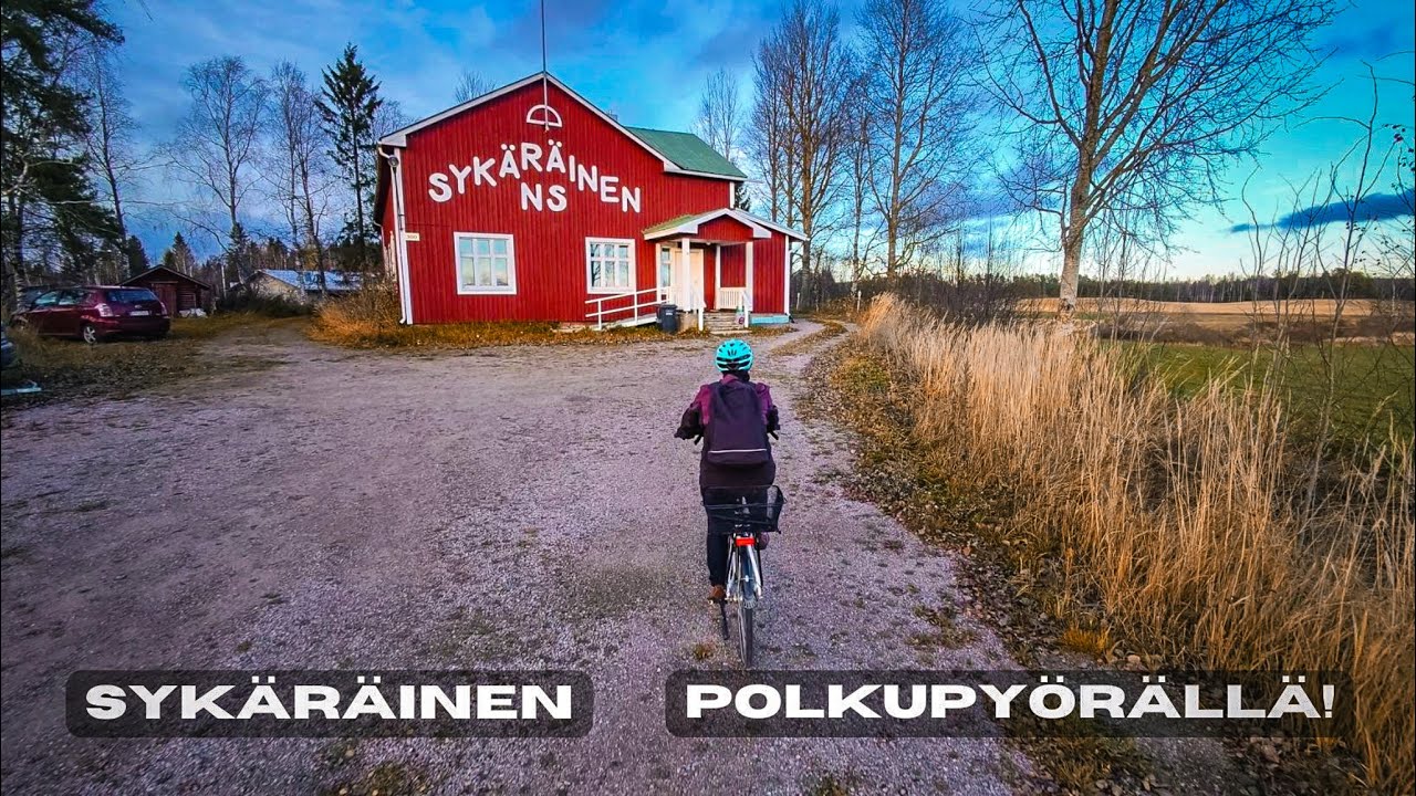 Sykäräinen polkupyörällä!