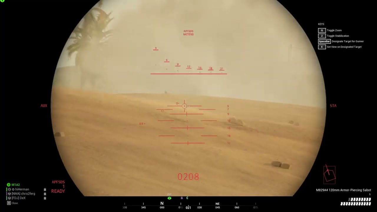 Intense 1V2 tank fight  -squad