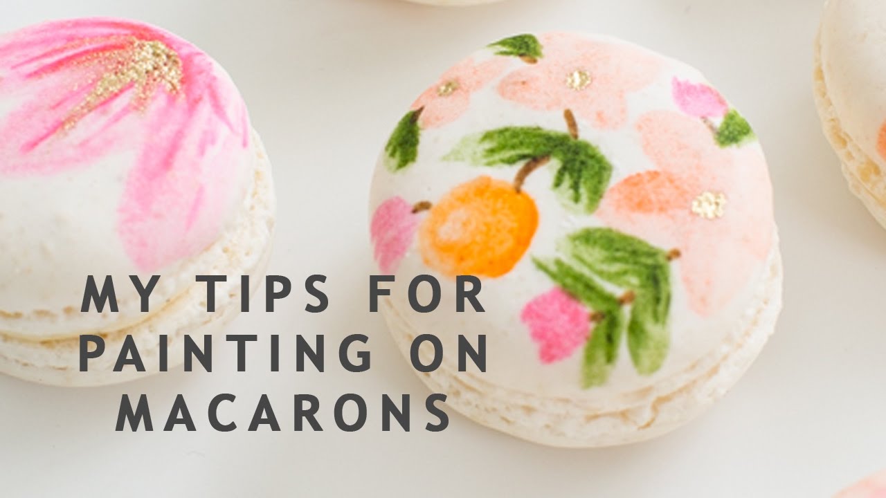 How To Paint Macarons