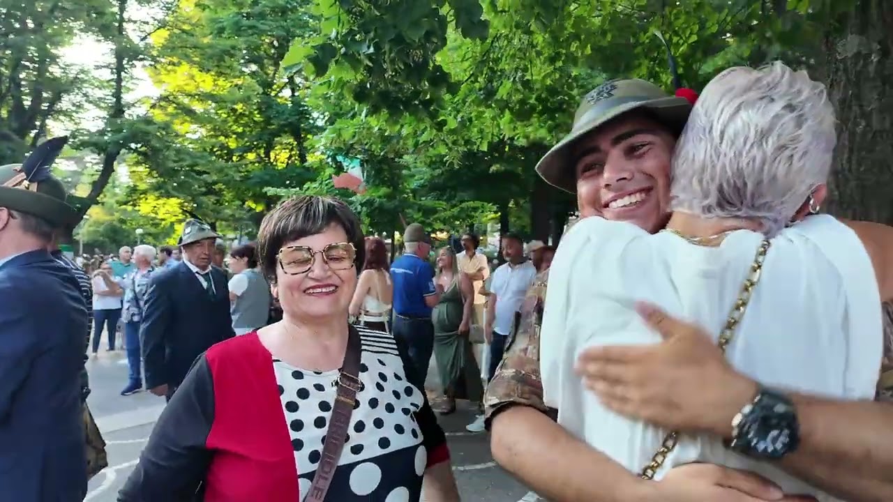 L'Aquila consegna del cappello alpino a 130 giovani